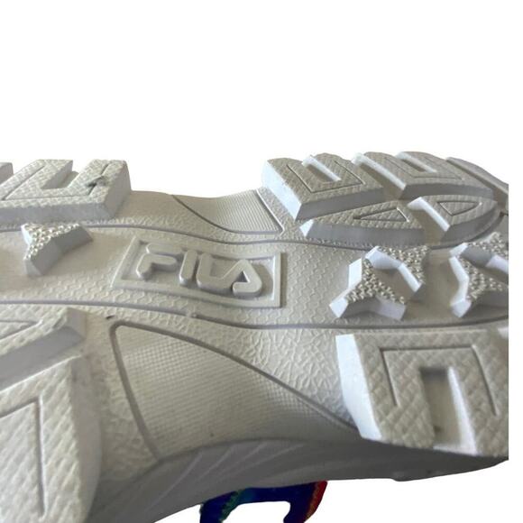 Fila Sport Pink Multicolor Tie Dye Slide Sandals Womens Size 11 Outdoor Shoes - Picture 14 of 15